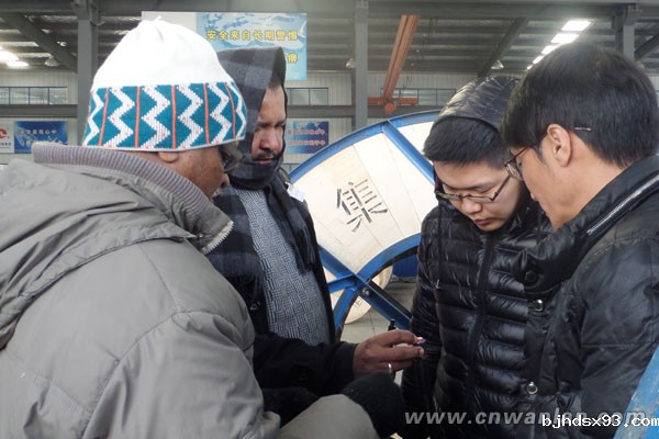 技术人员讲解电伴热带的结构工艺