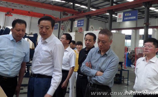 滁州市副市长杨东坡一行莅临HTH曼联调研走访
